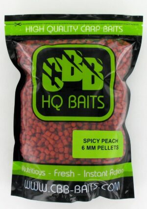 CBB HQ Baits Pellets Spicy Peach