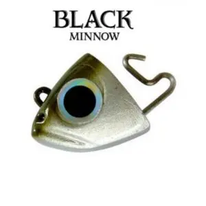 Fiiish Black Minnow Jig Heads Maat 2 (90mm)