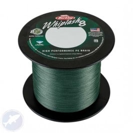 Berkley Whiplash 8 Green - Per 500 meter van de bulk spoel