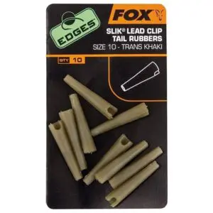 Fox Lead Clip Tail Rubbers size 10