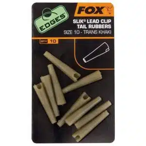 Fox Lead Clip Tail Rubbers size 10