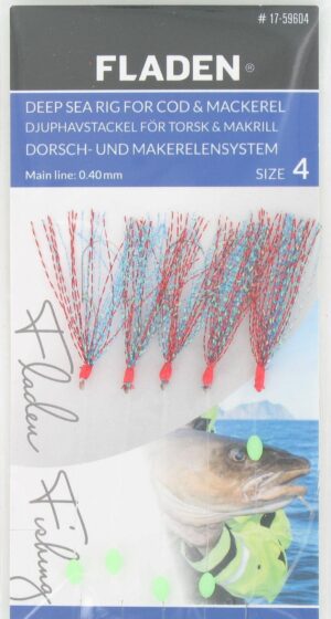 Fladen Deep Sea Rig For Cod&Mackerel