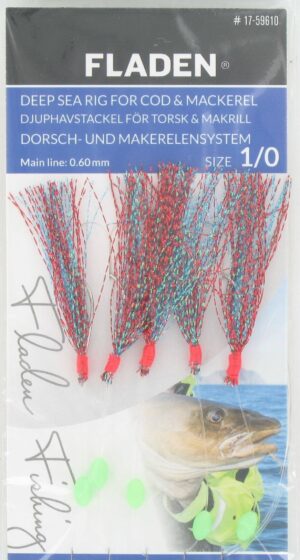 Fladen Deep Sea Rig For Cod&Mackerel
