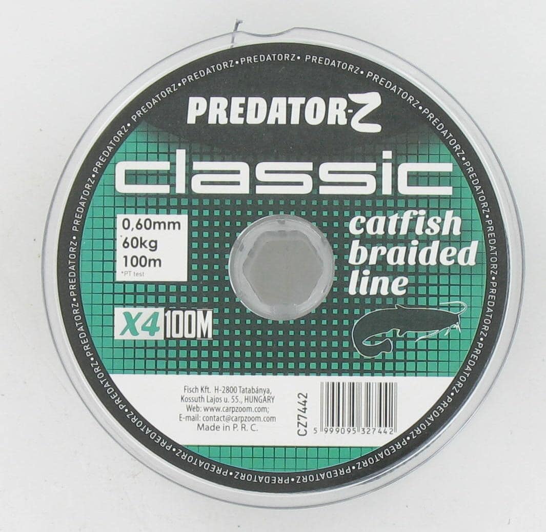 Predatorz Classis Catfish Braided Line Ahoy Hengelsport