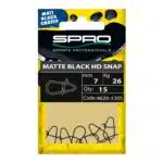 Spro Matte Black HD Snap