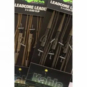 Korda Leadcore Leaders Hybrid Lead Clip 3 stuks