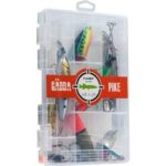 Fladen Target Pike box met kunstaas en accessoires