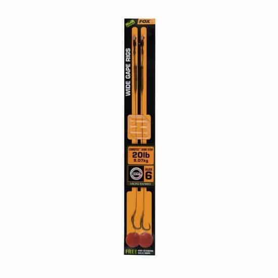 Fox- Edges Wide Gape Camotex Semi Stiff Rig