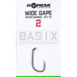 Korda Basix Wide Gape Barbed (10 stuks)