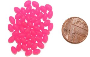 Tronixpro Pink Oval Beads