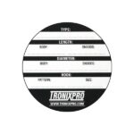 Tronixpro Rig Winder Labels