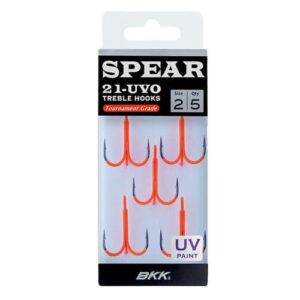SPEAR 21-UVO TREBLE HOOKS