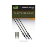 Fox Edges Naturals Submerged Leaders 3x
