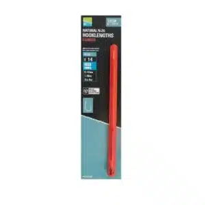Preston Natural n-20 Hooklengths - Barbed