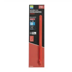 Preston Natural n-10 Hooklengths - Barbed