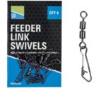 Preston Feeder Link Swivels, 8 stuks!