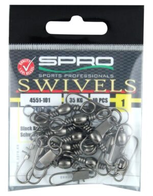Spro Barrel Swivel met Interlock Snap