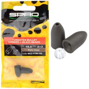 Spro Camo Tungsten Bullet Sinkers