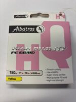 ALBATROS HQ BRAID GEEL 150METER