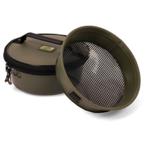 Korum Eva Solid Groundbait Bowl and Riddle