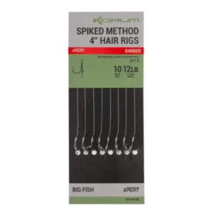 Korum Spiked Hair Rigs 4'' Barbed