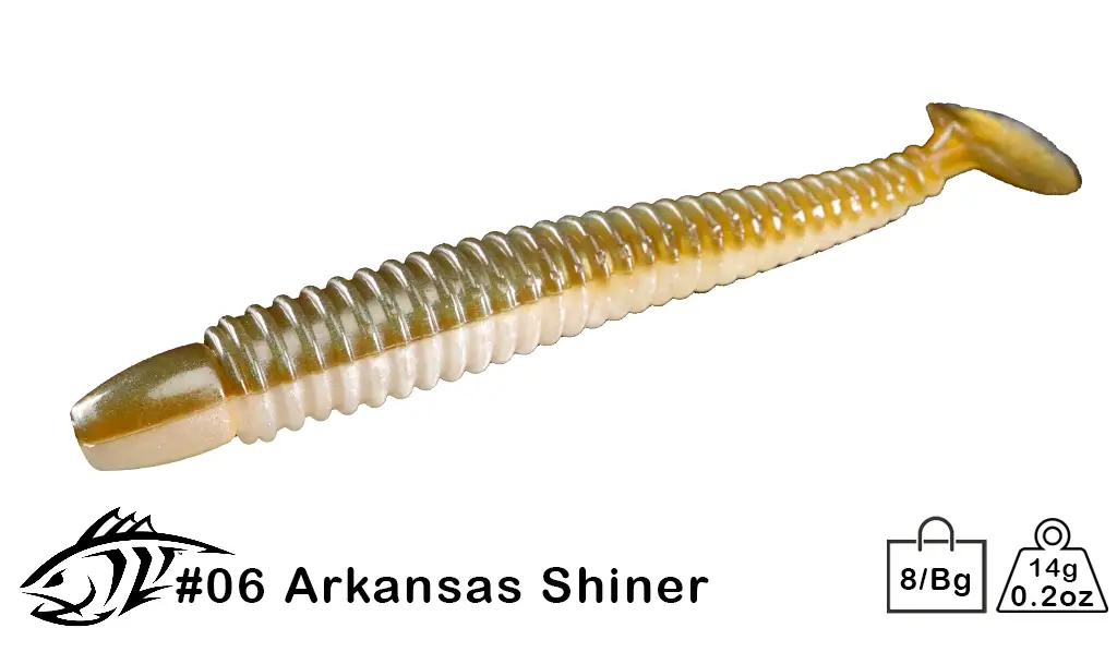 Lunker City Swimming Ribster - Afbeelding 5