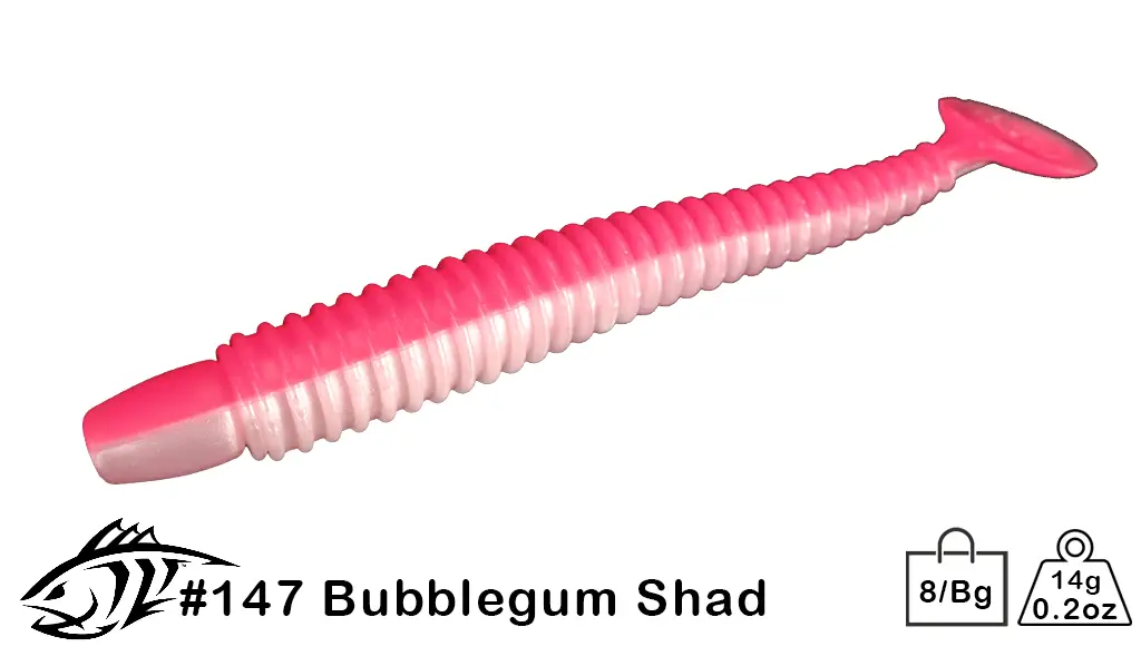 Lunker City Swimming Ribster - Afbeelding 8
