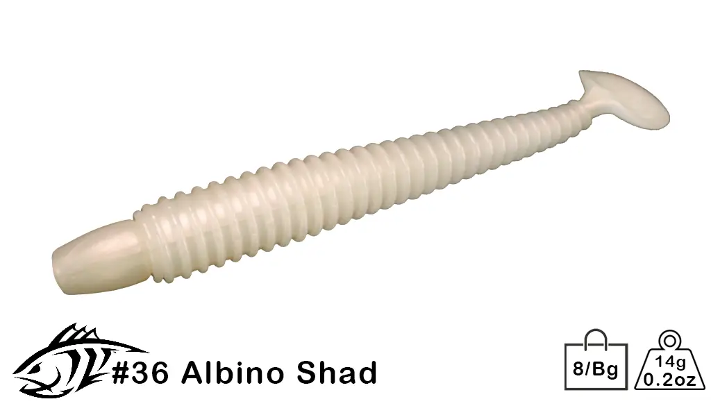 Lunker City Swimming Ribster - Afbeelding 4