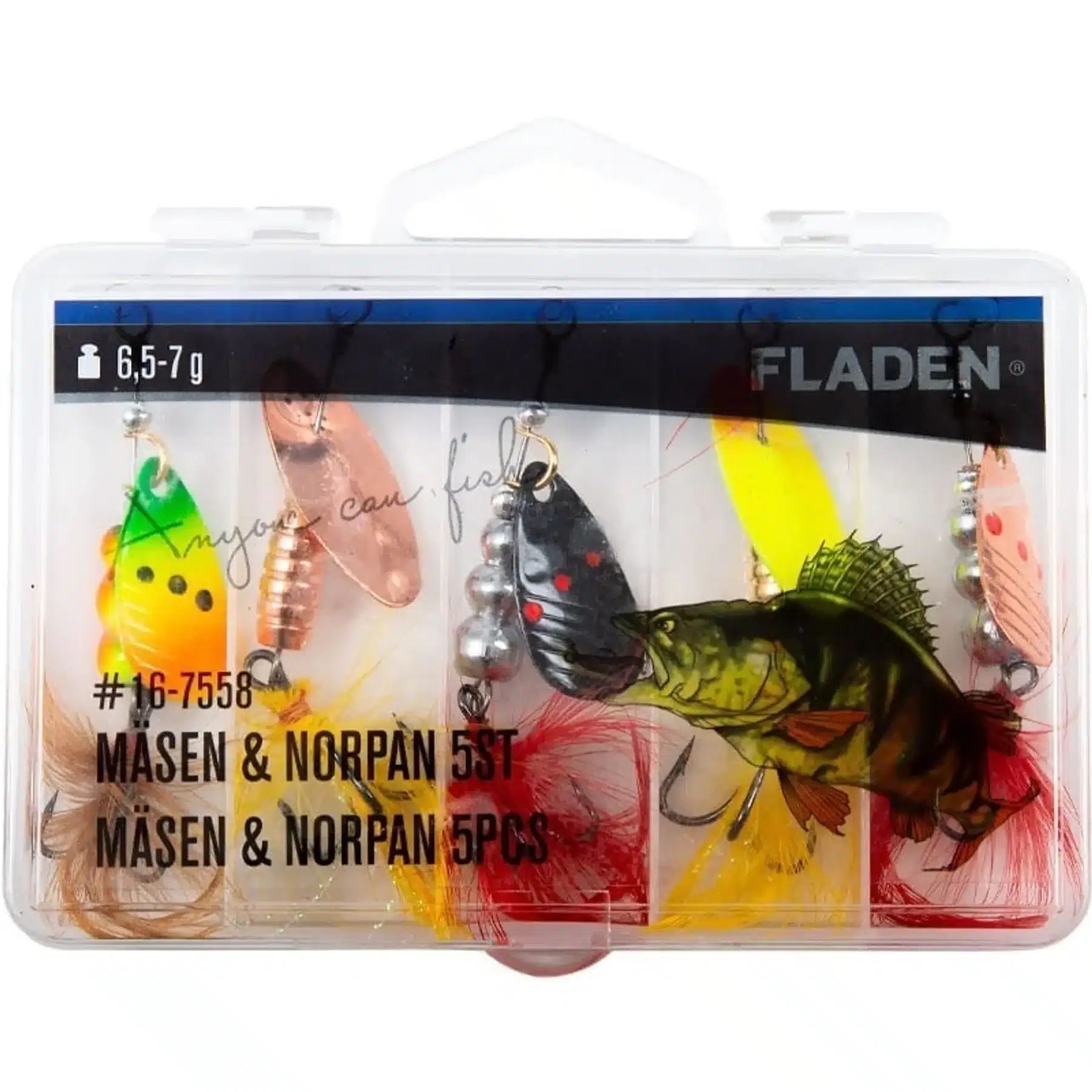 Fladen Masen & Norpan 5 stuks
